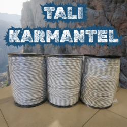 TALI KARMANTEL 10,5 MM X 200 METER VIVA/TALI KARMANTEL/TALI PANJAT TEBING/ROPE ACCES/TALI CLIMBING/OLAHRAGA OUTDOOR/KARMANTEL VIVA