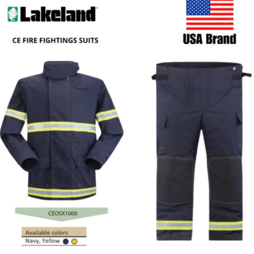 BAJU PEMADAM KEBAKARAN LAKELAND CEOSX1000/FIREMAN SUIT LAKELAND/BAJU ANTI API/BAJU APD