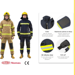 BAJU PEMADAM KEBAKARAN JJXF/FIREMAN SUIT JJXF/BAJU ANTI API/JACKET AND TROUSER