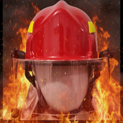 HELM PEMADAM KEBAKARAN ANBEN FIRE AB-B/A/FIREMAN HELMET/HELM TAHAN API